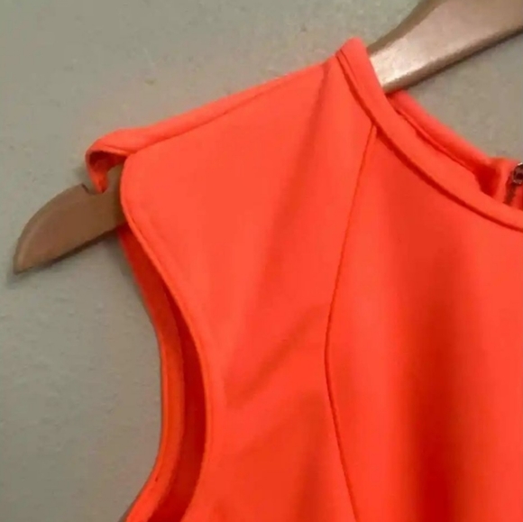 Ted Baker Neon Scuba Skater Dress - Picture 4 of 9